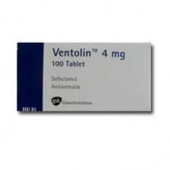Ventolin 4 mg (Albuterol - Salbutamol)
