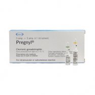 Pregnyl HCG 1500 (HCG - Human Chorionic Gonadotropin)