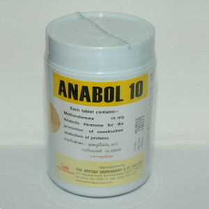 Anabol 10 mg (Dianabol - Methandrostenolone, Methandienone)