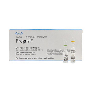 Pregnyl HCG 1500 (HCG - Human Chorionic Gonadotropin) - Click Image to Close